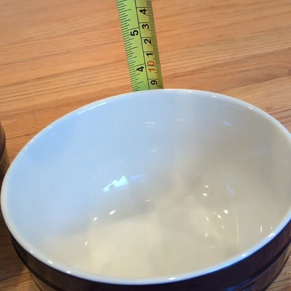 Staub Stoneware Bowls, Set of Two, Color Blue - Picture 9 of 10